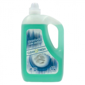 Clean&Fresh mosógél fehér ruhákhoz 4000ml
