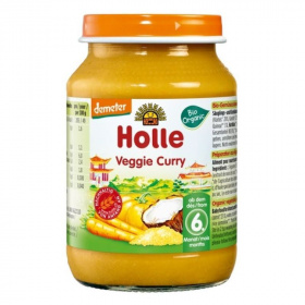 Holle bio bébiétel - sütőtök, sárgarépa 190g