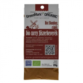 GreenMark Hot Bombay bio csípős curry fűszerkeverék 20g