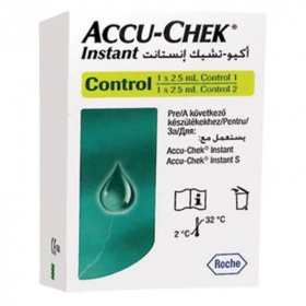 Accuchek instant kontroll oldat (2x2,5ml) 2db