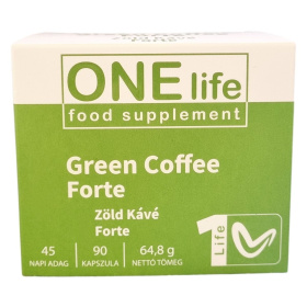One Life Zöld Kávé Forte kapszula 90db