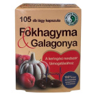Dr. Chen fokhagyma és galagonya kapszula 105db 