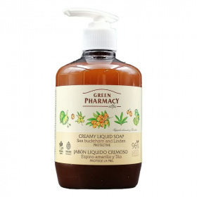 Green Pharmacy folyékony szappan homoktövis kivonattal 465ml