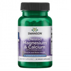 Swanson Magnesium-Calcium 2:1 komplex + D3 és K2 növényi kapszula 90db 