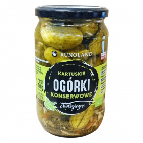 Runoland Bio Csemege Uborka 670g