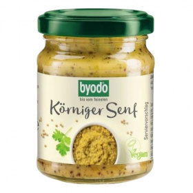 Byodo bio magvas középerős mustár 125ml