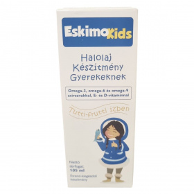 Eskimo-3 Kids halolaj gyermekeknek tutti-frutti ízben 105ml