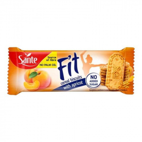 Sante Cookies Breakfast hozzáadott cukor nélküli keksz - barack 50g