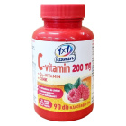 1x1 Vitamin C-vitamin 200mg D3+cink rágótabletta - málna ízű 90db 