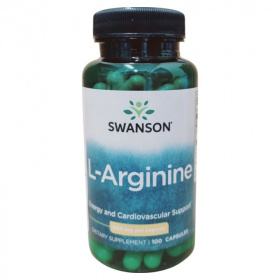 Swanson L-Arginine 500mg kapszula 100db