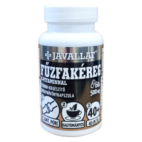 Javallat fűzfakéreg C-vitaminnal étrend-kiegészítő kapszula 60db