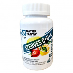 Natur Tanya szerves C+D+K vitamin tabletta 60db