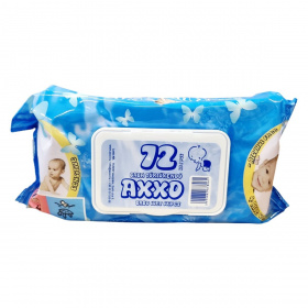 Axxo Baba nedves törlőkendő kupakos 72db