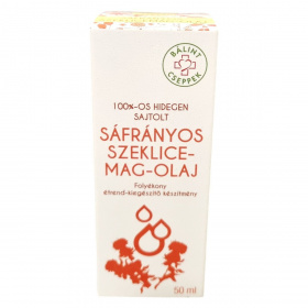 Bálint cseppek Sáfrányos szeklice mag olaj (100%-os hidegen sajtolt) 50ml
