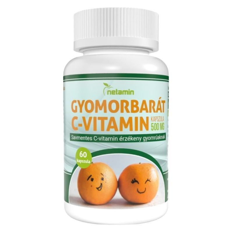 3408 Ft - Netamin gyomorbarát c-vitamin kapszula 60db - Herbaposta webshop