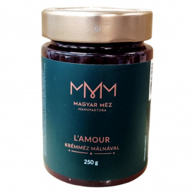 Magyar Méz Manufaktúra L'amour krémméz málnával 250g