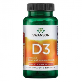 Swanson D3-vitamin 2000NE kapszula 250db