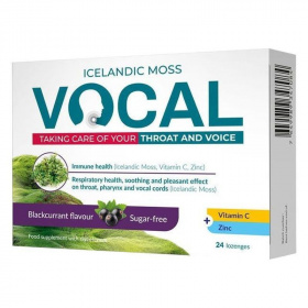 Vocal izlandi zuzmó szopogató tabletta - feketeribizli 24db