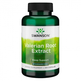 Swanson Valeriana gyökér kivonat koncentrált hatóanyaggal 200mg kapszula 120db
