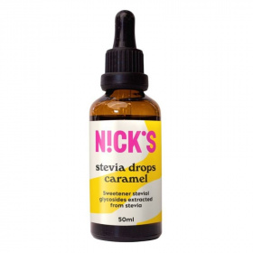 Nicks karamellás stevia csepp 50ml