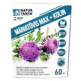 Natur Tanya máriatövis max+kolin tabletta 60db
