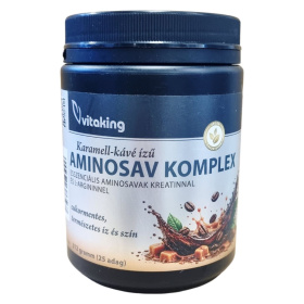 Vitaking Aminosav komplex italpor - karamell, kávé 312g