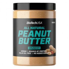 BioTechUSA Peanut Butter - crunchy 1000g