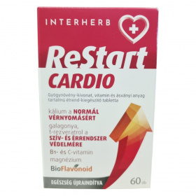 Interherb ReStart Cardio tabletta 60db