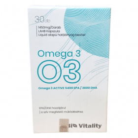 Bio Vitality Omega3 O3 zselé kapszula 30db