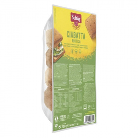 Schär gluténmentes elősütött magvas ciabatta zsemle (4x50g) 4db