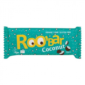 Roobar 100% raw bio gyümölcsszelet - chia mag-kókusz 30g