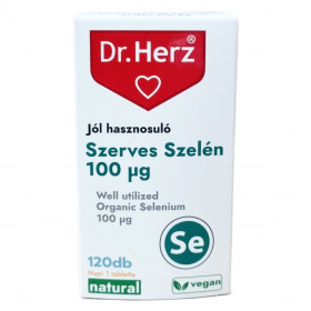 Dr. Herz szerves szelén 100µg tabletta 120db