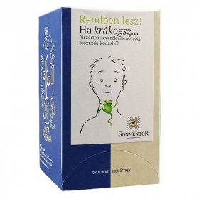 Sonnentor Rendben lesz! Ha krákogsz... filteres tea (18x1,5g) 18db