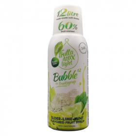 FruttaMax Bubble12 Light szörp - bodza, lime, menta 500ml