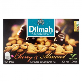 Dilmah fekete tea - cseresznye, mandula 20db