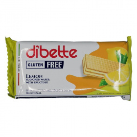 Dibette citrom ízű krémmel töltött ostya 50g