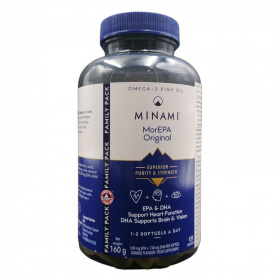 Minami MorEPA Original Omega-3 halolaj 120db